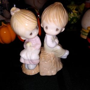 Precious Moments Salt and Pepper Shakers